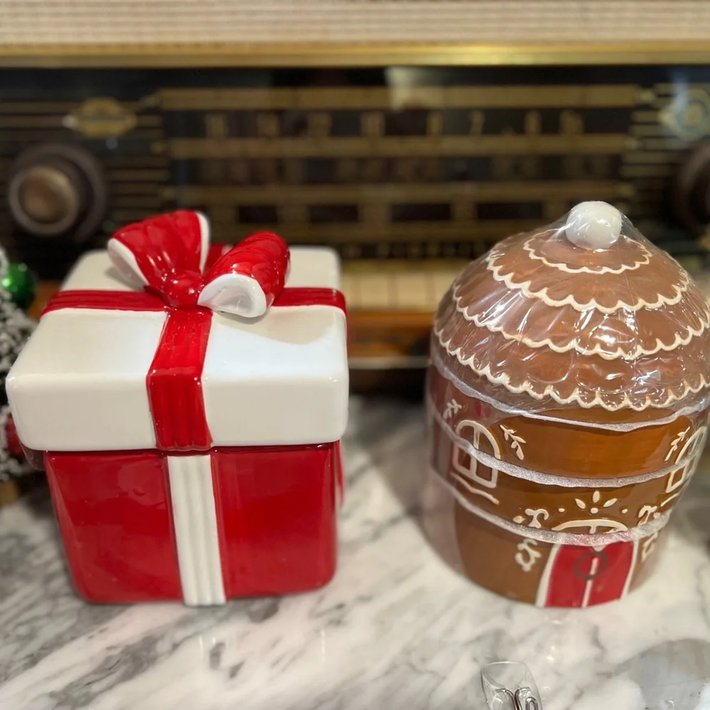 ✨NEW🎁Target Bullseye Playground 2025 Christmas Jar and Measuring Cups Set🎄
